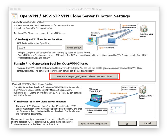 OpenVPN Support